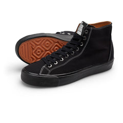 VM003 Hi Canvas Shoe, Black / Black / White