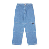 Double Knee Denim Jean, Light Indigo