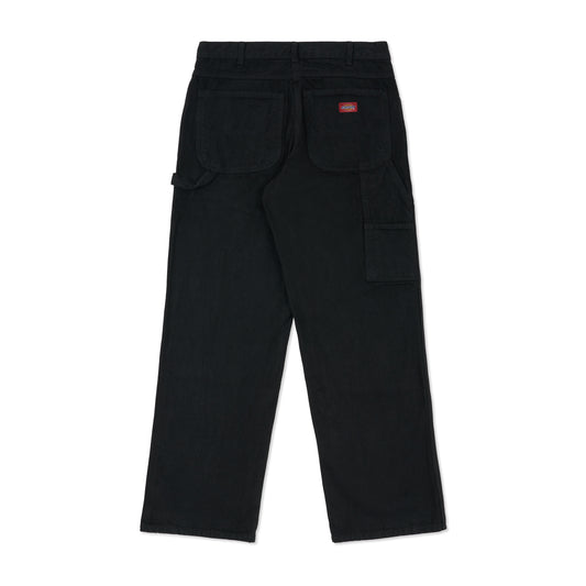 Relaxed Fit Carpenter Jean, Rinsed Black
