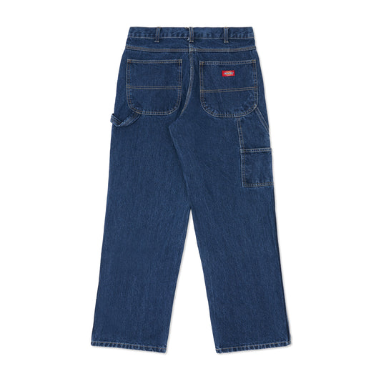 Relaxed Fit Carpenter Jean, Stone Washed Indigo