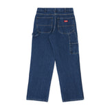 Relaxed Fit Carpenter Jean, Stone Washed Indigo