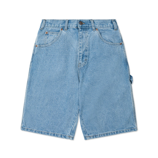 Relaxed Fit Carpenter Short, Light Indigo