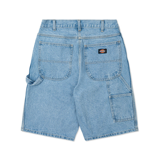 Relaxed Fit Carpenter Short, Light Indigo