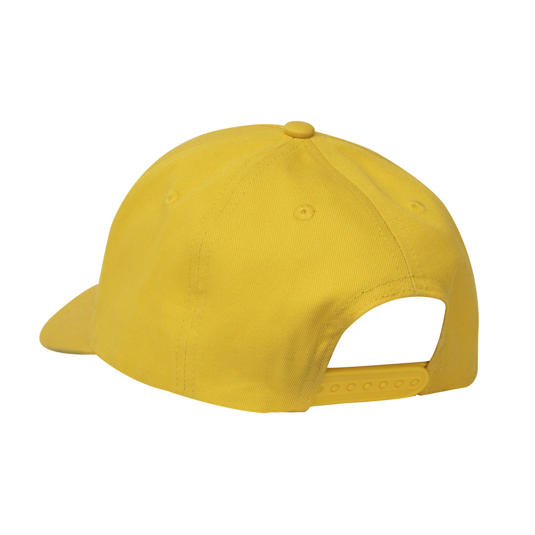 Dino Logo 5 Panel Hat, Yellow