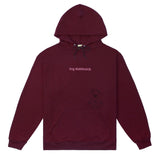 Shredded Business Hood, Maroon