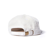 Sunset Corduroy Dolphin Logo Hat, White