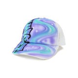 Airbrush Trucker Hat 08, White
