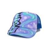 Airbrush Trucker Hat 09, Blue