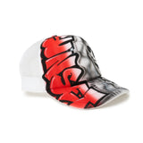 Airbrush Trucker Hat 07, White