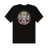 Split Cross Tee, Black