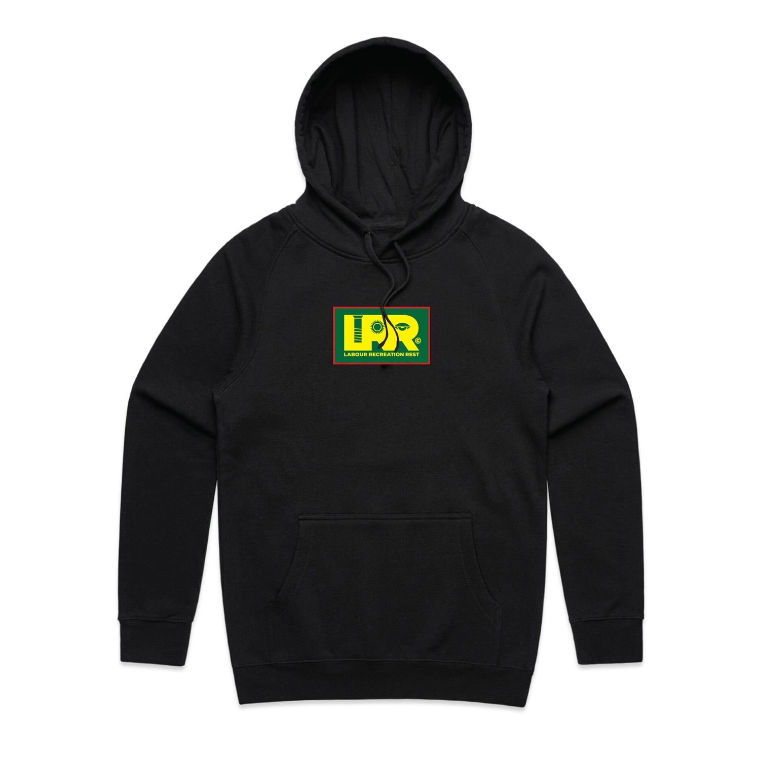 LRR Logo Hood, Black