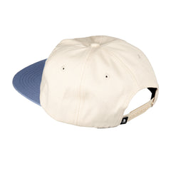 Rosa 5 Panel Cap, Off White / Powder Blue