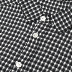 Workers Check LS Shirt, Black