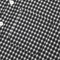 Workers Check LS Shirt, Black
