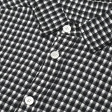 Workers Check Shirt, Black