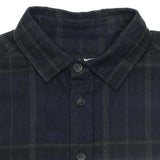 Potters Mark Workers Flannel Shirt, Navy