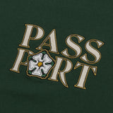 Rosa Embroidery Tee, Forest Green