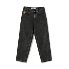 93! Denim Pants, Washed Black