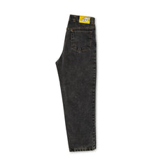 93! Denim Pants, Washed Black