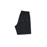 Square Strip City Swim Shorts, Black / Brown