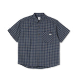 Mitchell Flannel Shirt, Blue / Brown