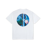Balloon Fill Logo Tee, White