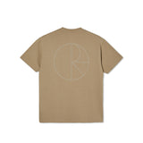 Stroke Logo Tee, Antique Gold