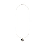 Love You To Death Necklace, Silver