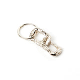 Link Earring, Silver