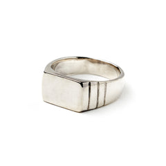 Track Ring, Silver