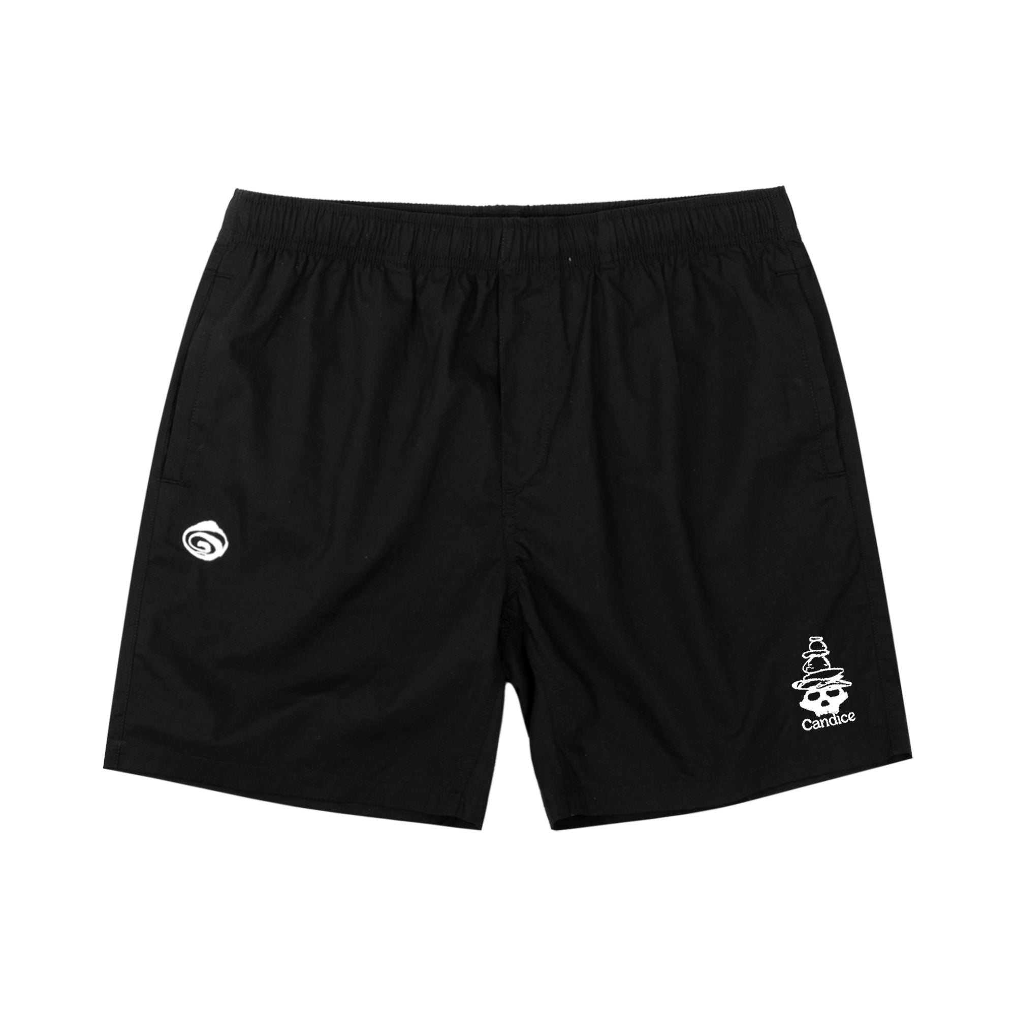 Down In The Valley Swim Shorts, Black