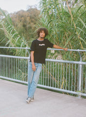 Chrome Tee, Black