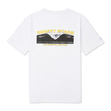 Sunset Beach Tee, White
