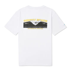 Sunset Beach Tee, White