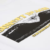 Sunset Beach Tee, White