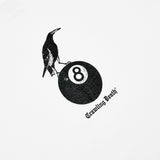 Crow 8 Ball T-Shirt, White