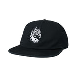 Yin Yang Flames Cap, Black