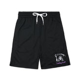 Reaper Logo Mesh Shorts, Black