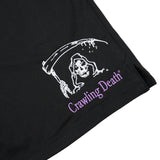 Reaper Logo Mesh Shorts, Black