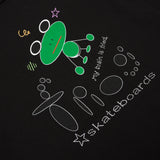 My Brain Is Fried Tee, Black