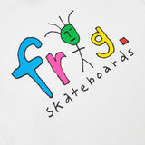 Frog Man L/S Tee, White