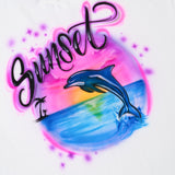 Airbrush Tee 06, White
