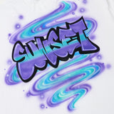 Airbrush Tee 05, White