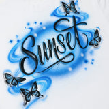 Airbrush Tee 04, White