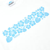 Samoa Floral Stripe Tee, White