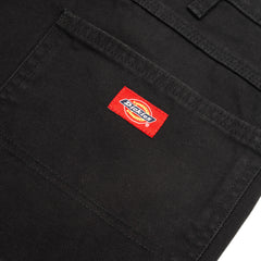 Relaxed Fit Duck Jean, Rinsed Black