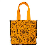 11 Year Tote, Gold / Black